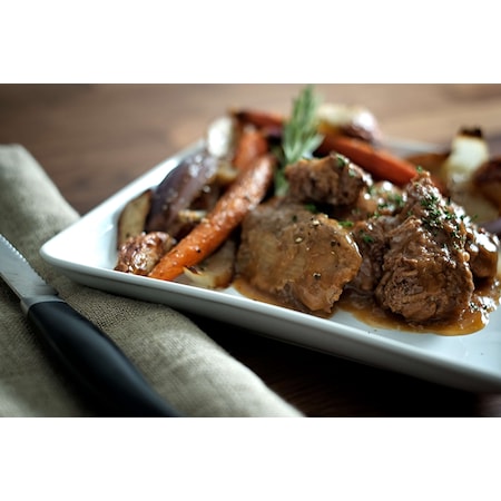 Vanee Vanee Cubed Beef In Broth 48 oz. Jars, PK6 656SX-VAN